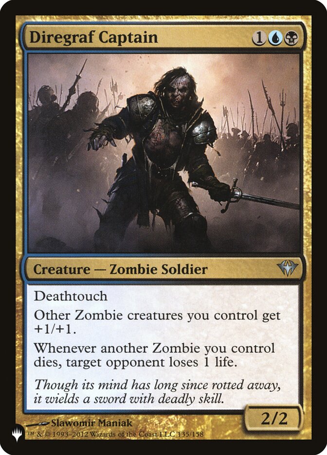 Diregraf Captain — The List DKA-135/5581