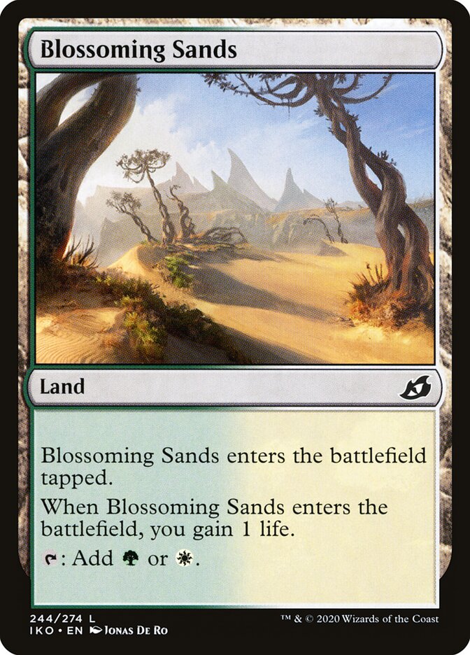 Blossoming Sands — Ikoria: Lair of Behemoths 244/388