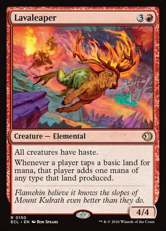 Lavaleaper — Lorwyn Eclipsed 150/408
