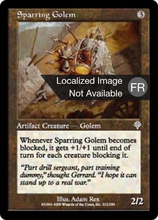 Golem d'entraînement — Invasion 312/354