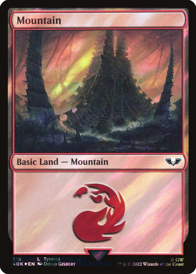Mountain — Warhammer 40,000 Commander 315★/617