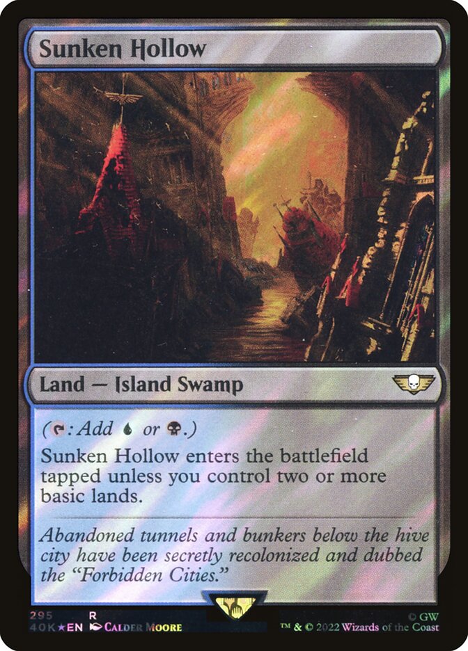 Sunken Hollow — Warhammer 40,000 Commander 295★/617