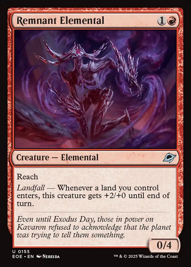 Remnant Elemental — Edge of Eternities 155/399
