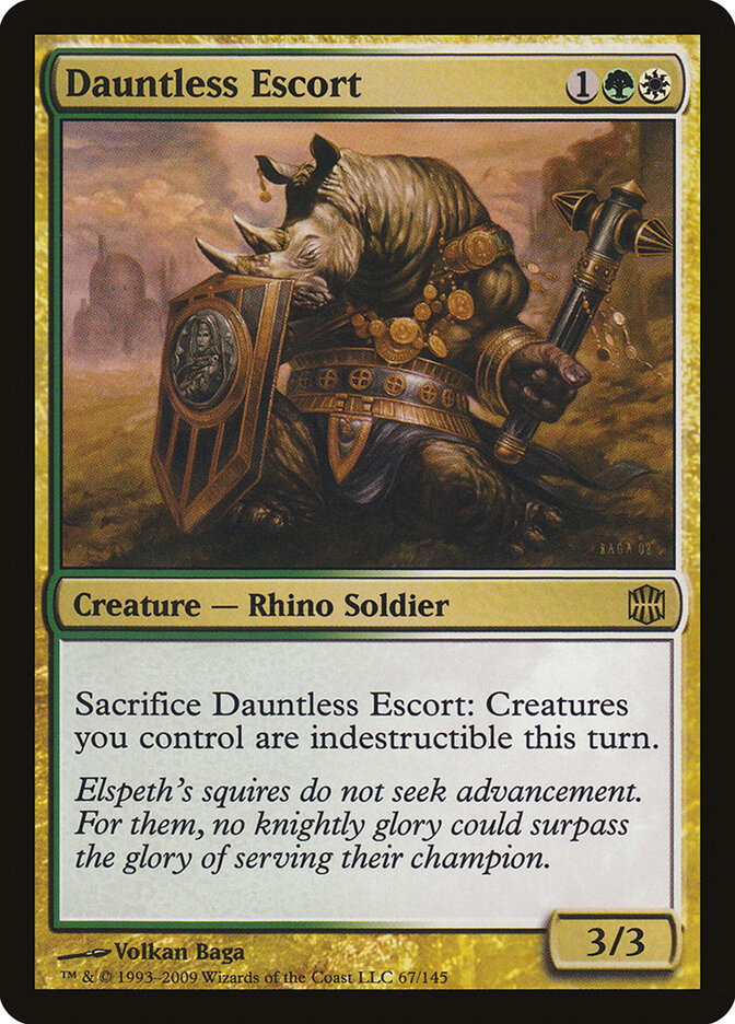 Escorte intrépide — Alara Reborn 67/145
