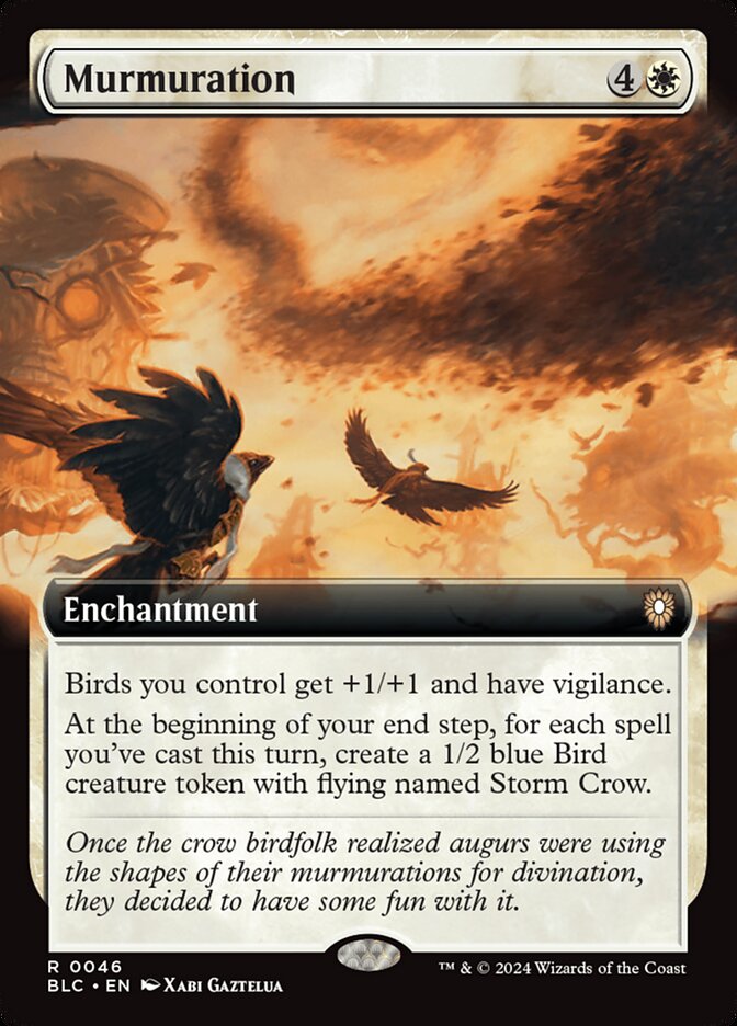 Murmuration — Bloomburrow Commander 46/356