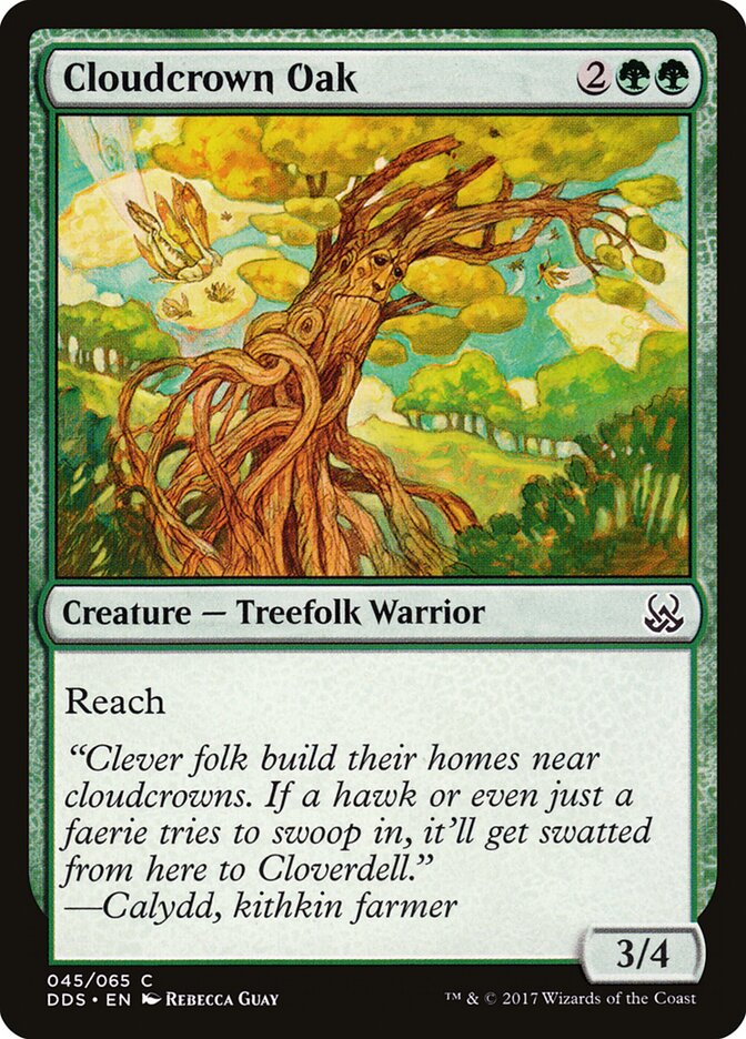 Cloudcrown Oak — Duel Decks: Mind vs. Might 45/65