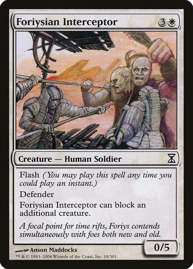 Foriysian Interceptor — Time Spiral 18/301