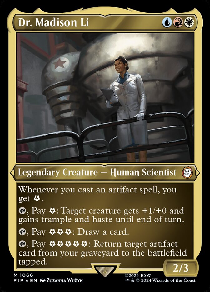 Dr. Madison Li — Fallout 1066/1068