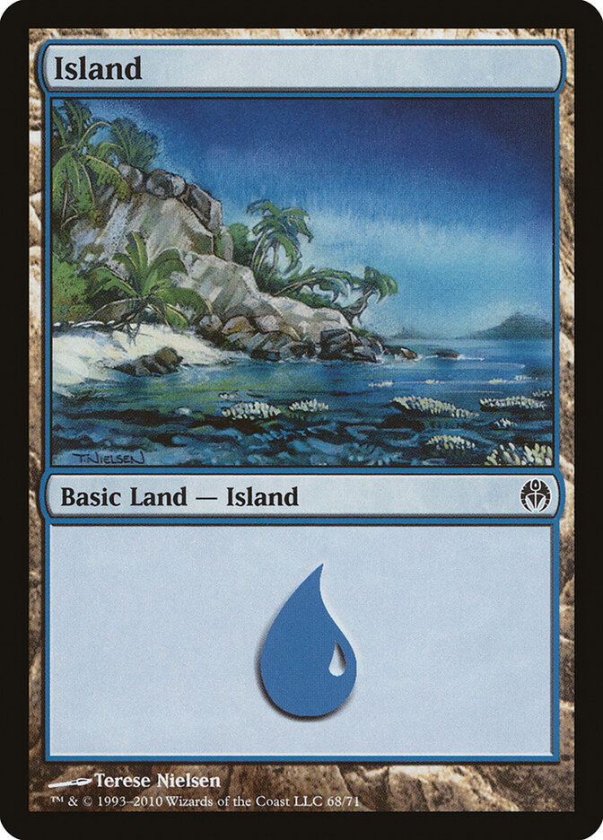 Island — Duel Decks: Phyrexia vs. the Coalition 68/71