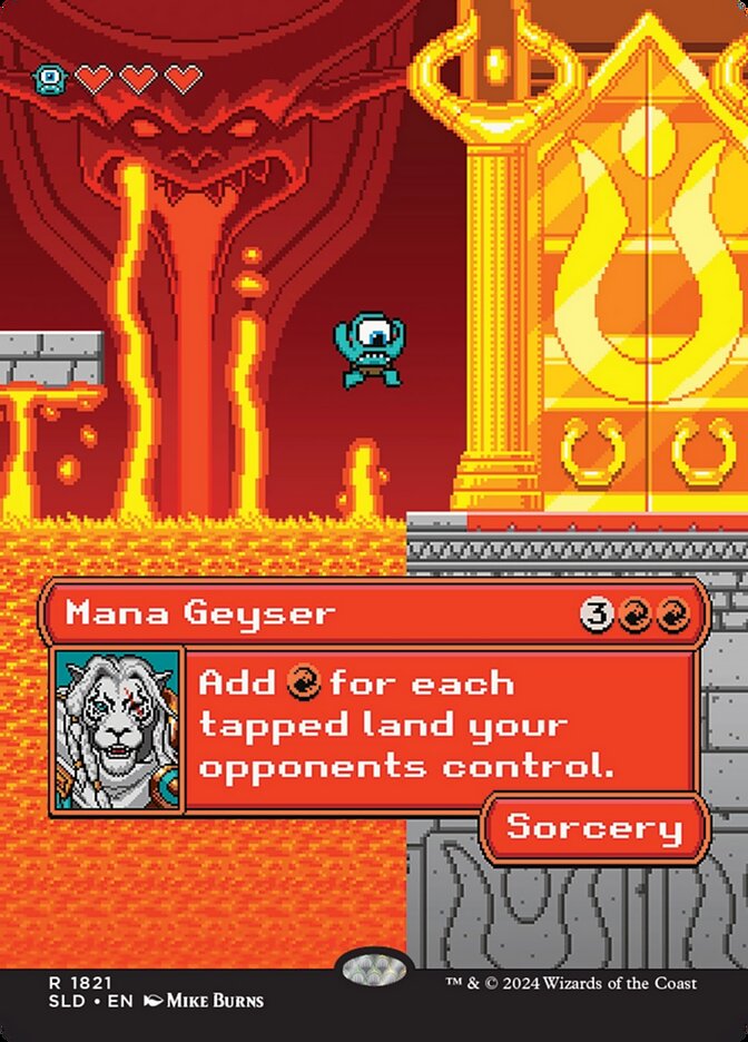 Mana Geyser — Secret Lair Drop 1821/2754