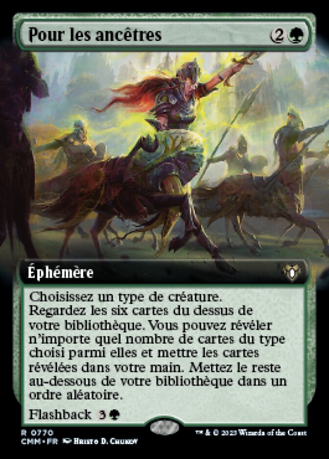 Pour les ancêtres — Commander Masters 770/1067