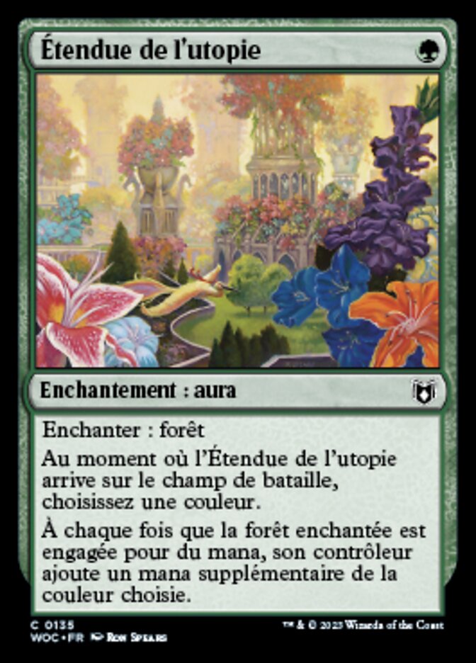 Étendue de l'utopie — Wilds of Eldraine Commander 135/173
