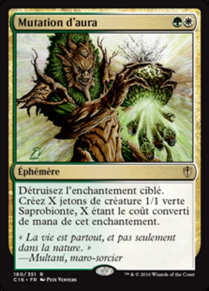 Mutation d'aura — Commander 2016 180/351
