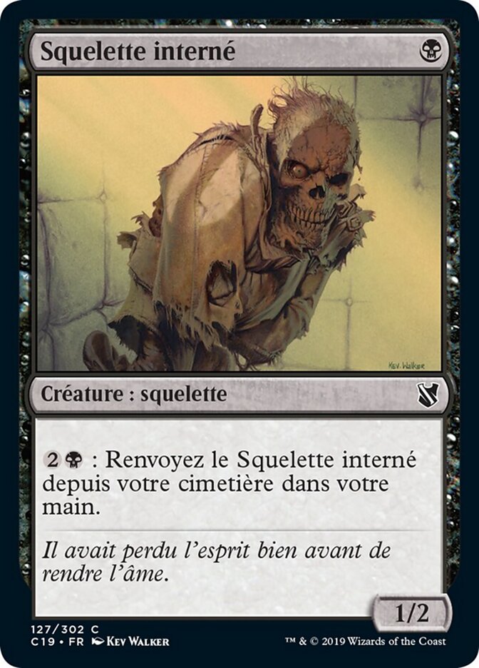 Squelette interné — Commander 2019 127/302
