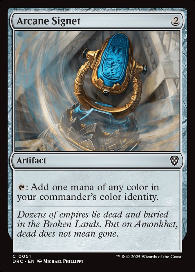 Cachet d'ésotérisme — Aetherdrift Commander 51/184