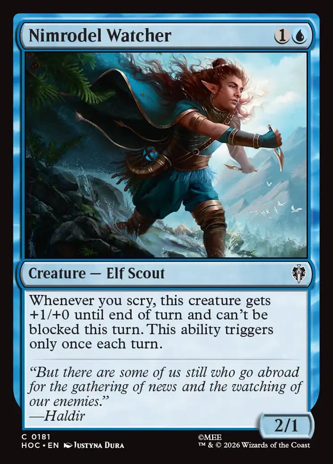 Nimrodel Watcher — The Hobbit Eternal 181/158