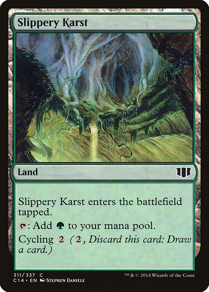 Slippery Karst — Commander 2014 311/337
