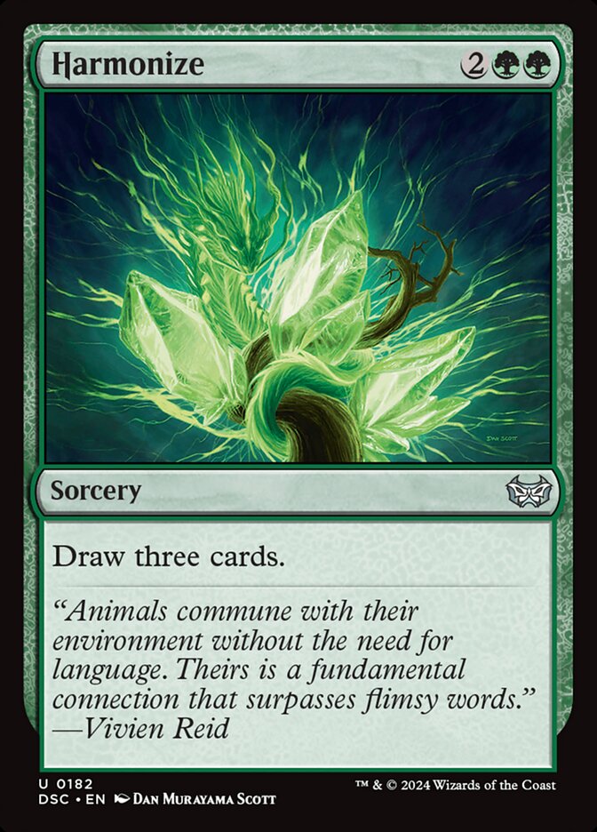 Harmonize — Duskmourn: House of Horror Commander 182/373