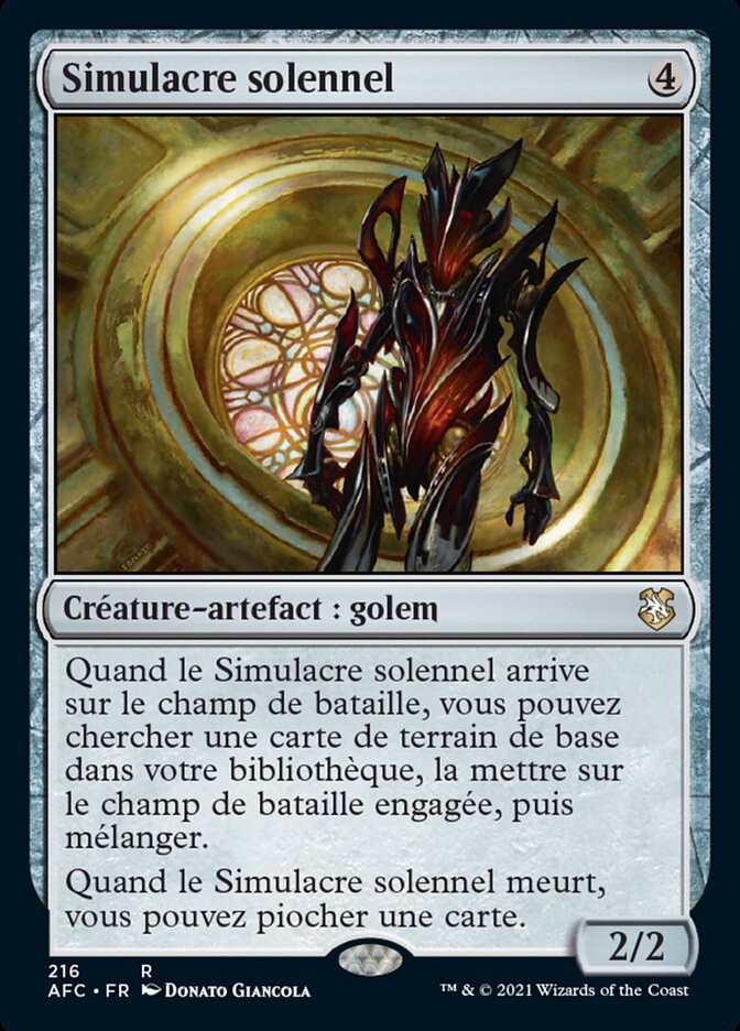 Simulacre solennel — Forgotten Realms Commander 216/331