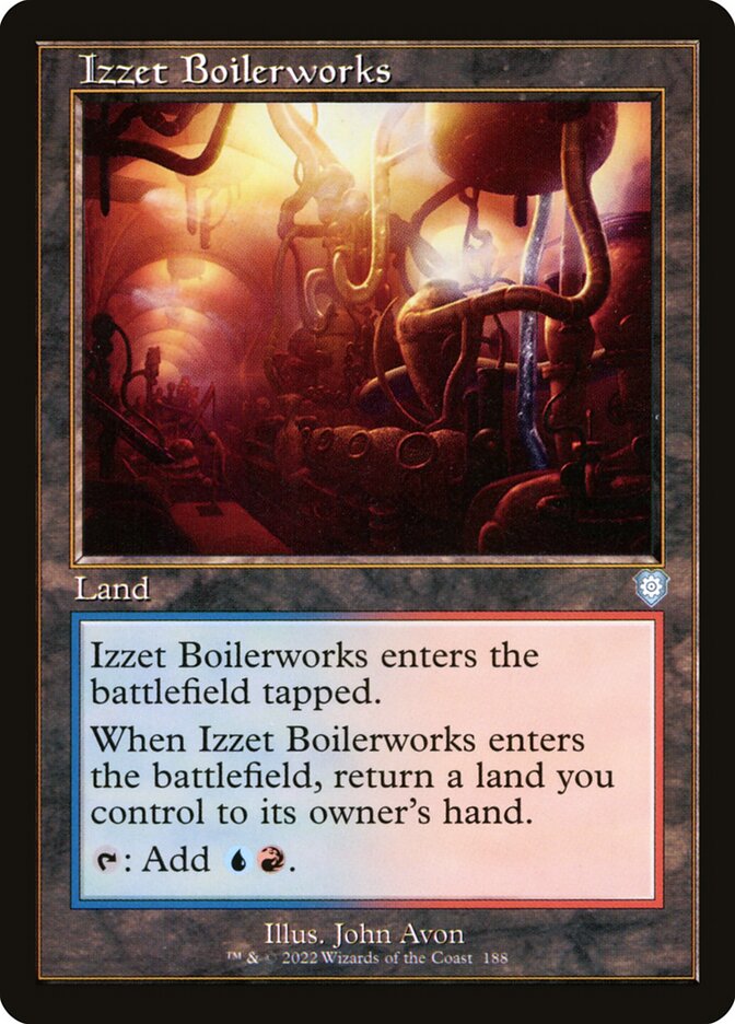 Chaufferie d'Izzet — The Brothers' War Commander 188/209