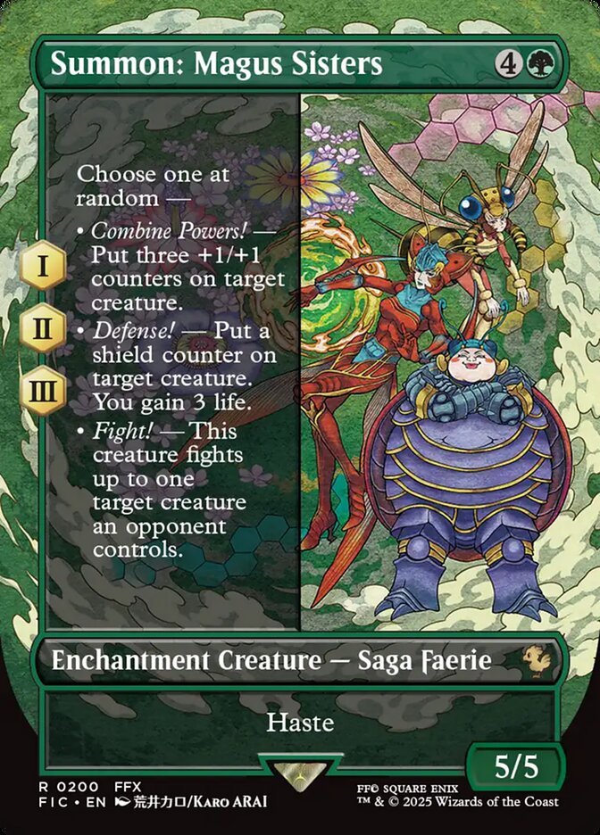 Summon: Magus Sisters — Final Fantasy Commander 200/486