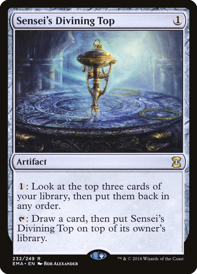 Sensei's Divining Top — Eternal Masters 232/249