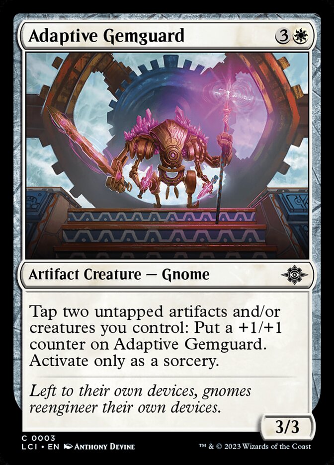 Adaptive Gemguard — The Lost Caverns of Ixalan 3/416