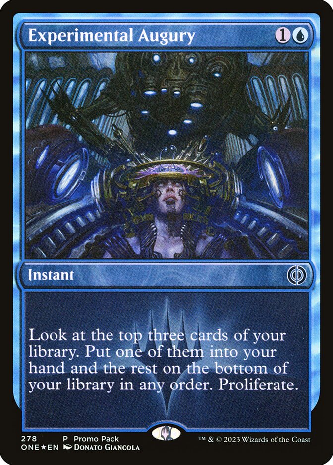 Experimental Augury — Phyrexia: All Will Be One 278/479