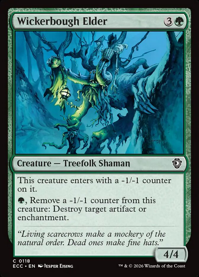 Wickerbough Elder — Lorwyn Eclipsed Commander 118/176