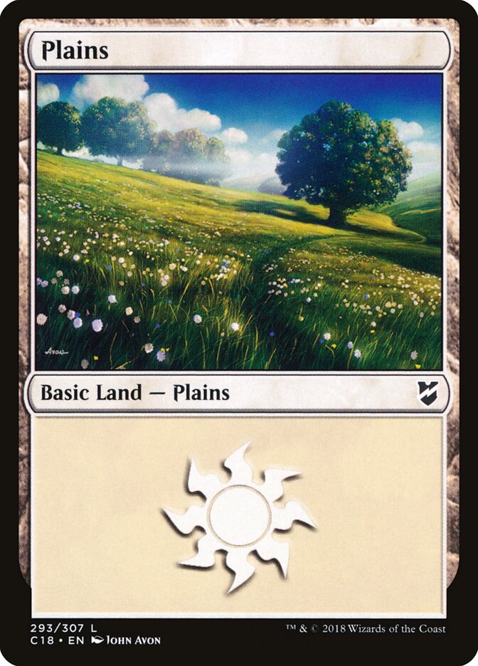 Plains — Commander 2018 293/307