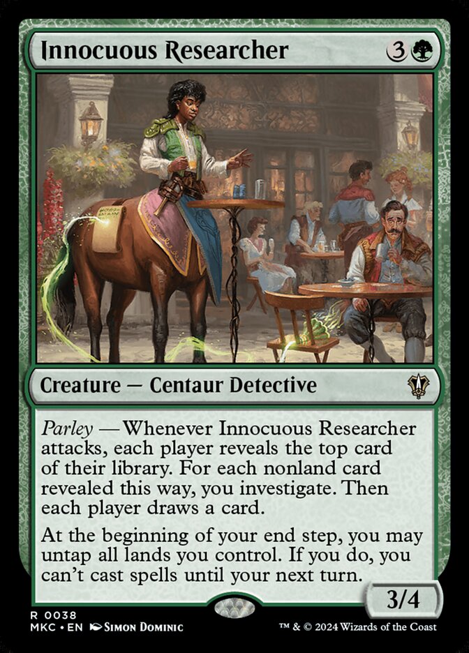 Innocuous Researcher — Murders at Karlov Manor Commander 38/358
