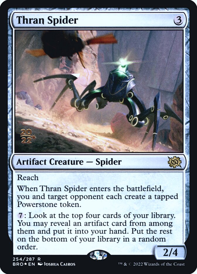 Thran Spider — The Brothers' War Promos 254s/171