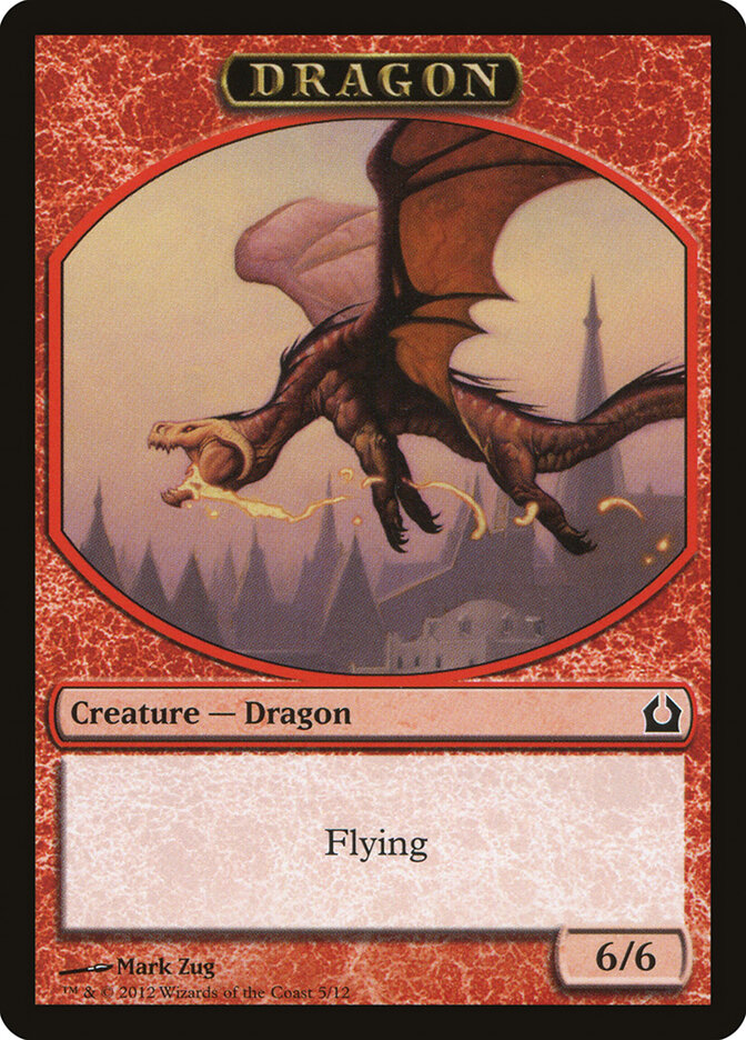 Dragon — Return to Ravnica Tokens 5/12