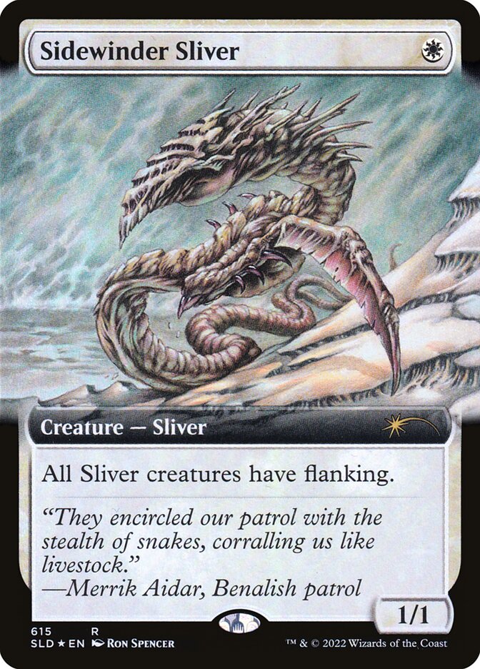 Sidewinder Sliver — Secret Lair Drop 615/2754