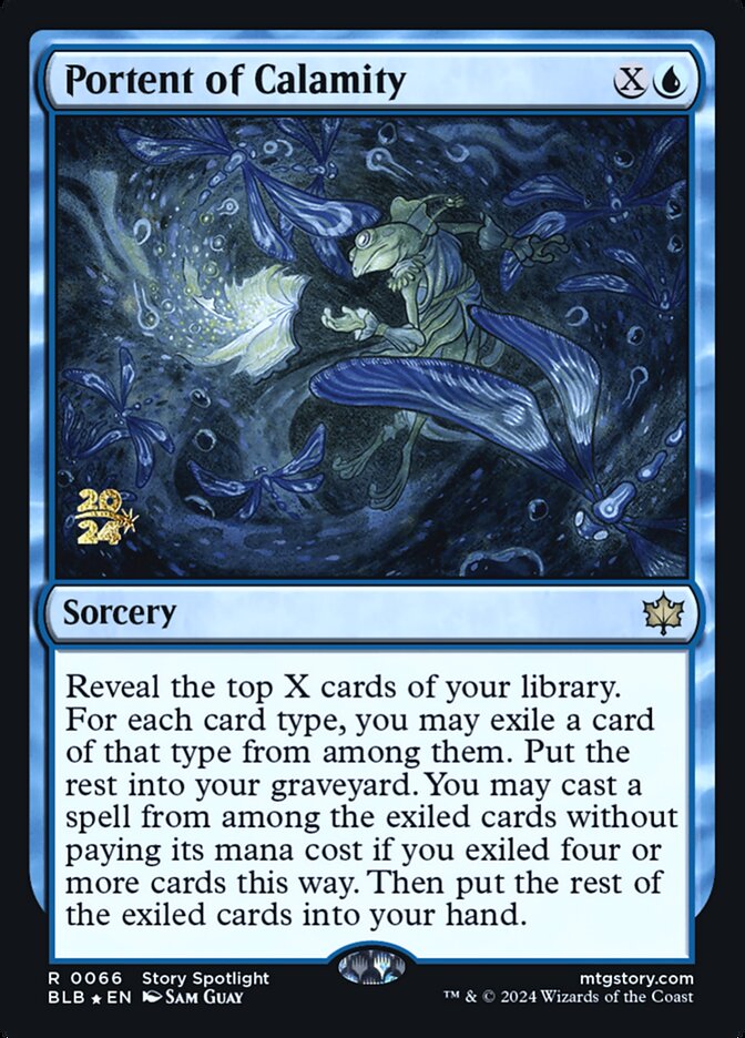 Portent of Calamity — Bloomburrow Promos 66s/160