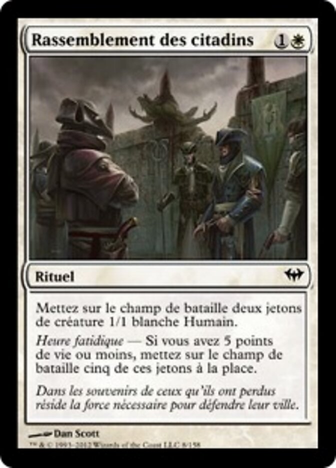 Rassemblement des citadins — Dark Ascension 8/158
