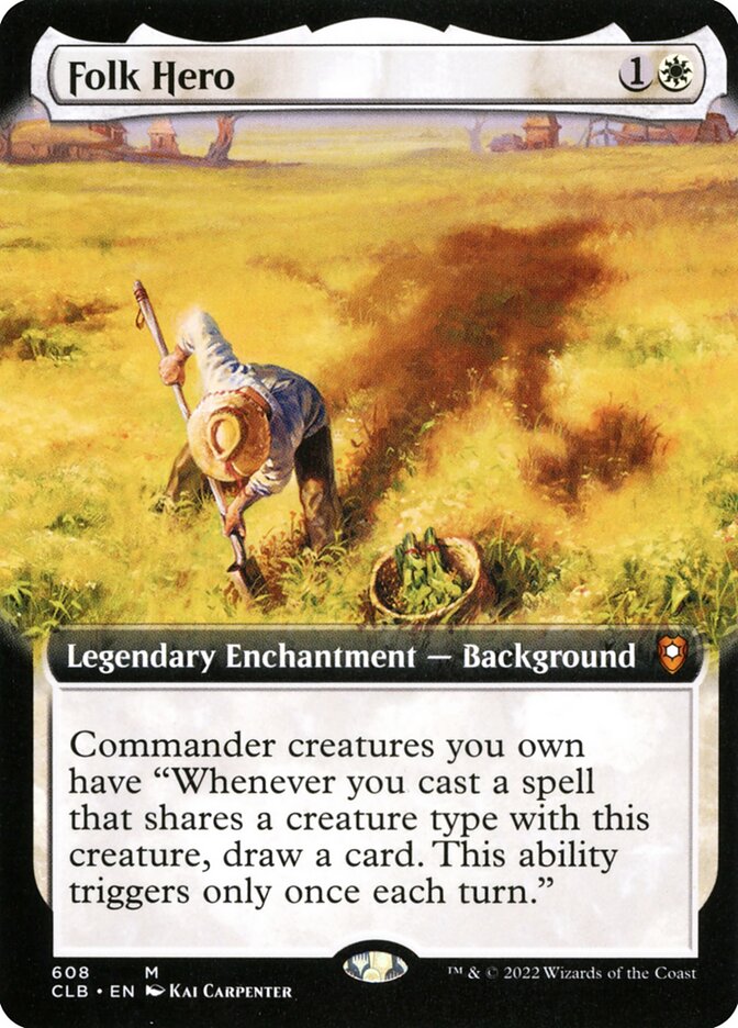 Folk Hero — Commander Legends: Battle for Baldur's Gate 608/936