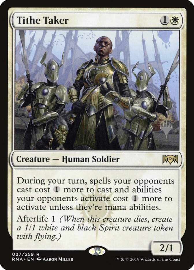 Tithe Taker — Ravnica Allegiance Promos 27p/81