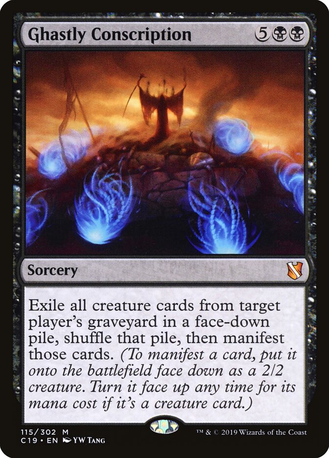 Conscription abominable — Commander 2019 115/302