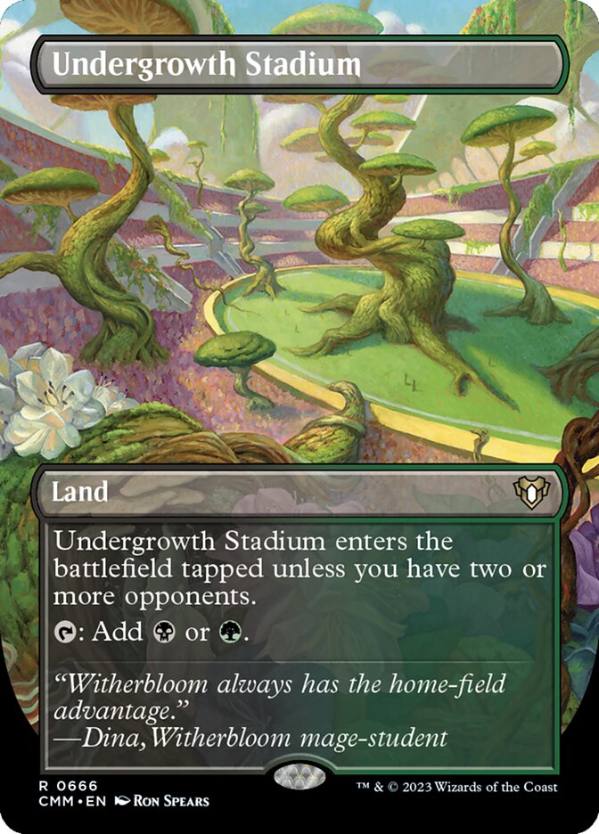 Undergrowth Stadium — Commander Masters 666/1067