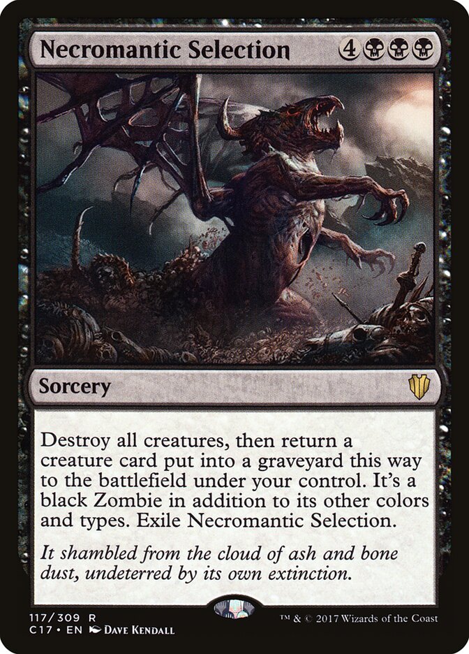 Necromantic Selection — Commander 2017 117/309