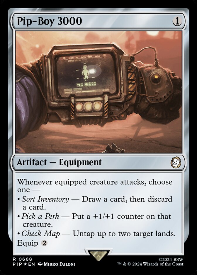 Pip-Boy 3000 — Fallout 668/1068