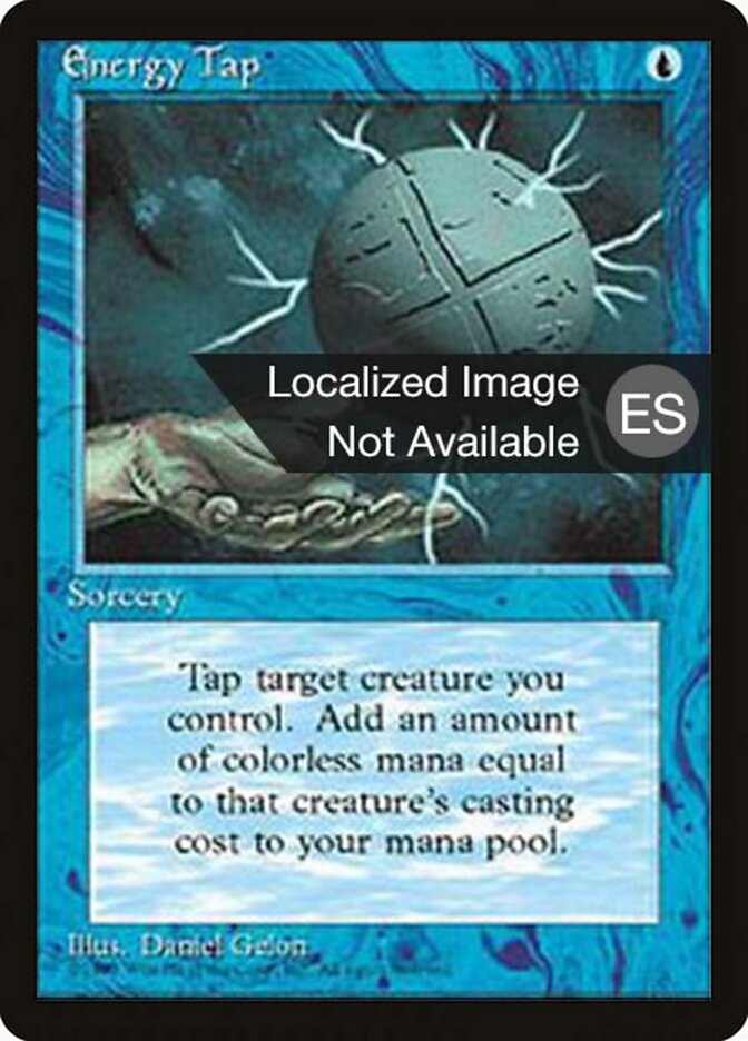 Energy Tap — Fourth Edition Foreign Black Border 69/378