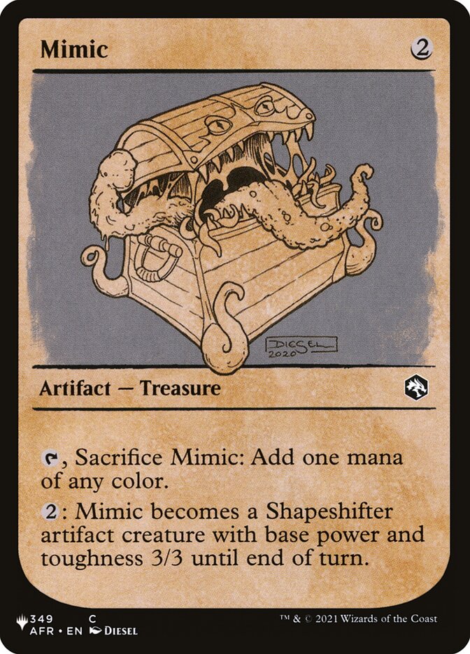 Mimic — The List AFR-349/5581