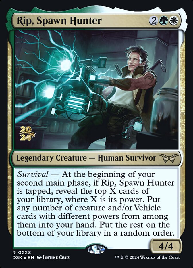 Rip, Spawn Hunter — Duskmourn: House of Horror Promos 228s/160