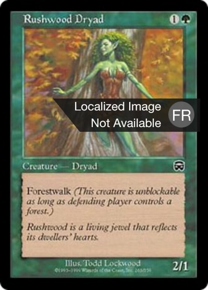 Dryade de Paillebois — Mercadian Masques 263/350