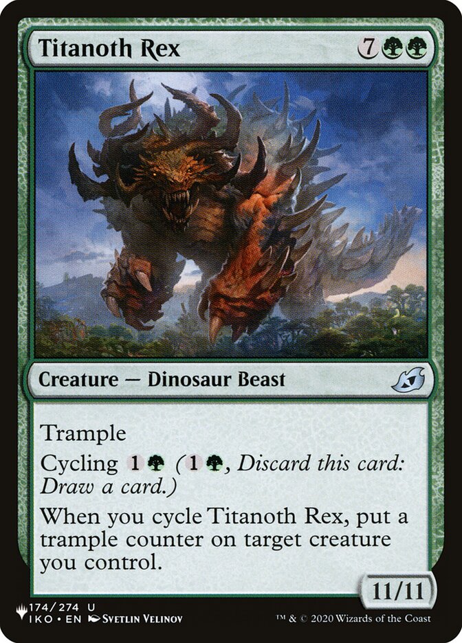 Titanoth Rex — The List IKO-174/5581