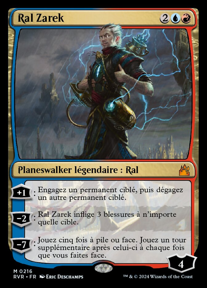 Ral Zarek — Ravnica Remastered 216/531