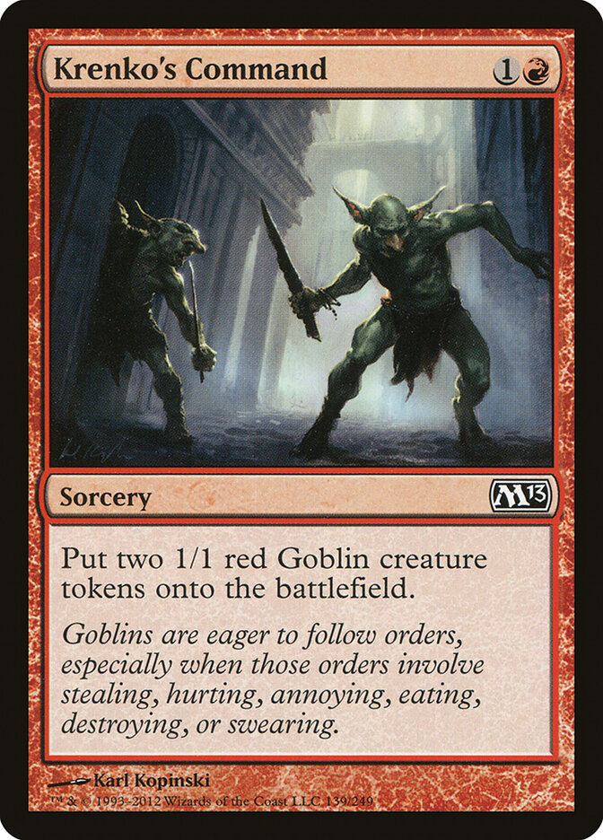 Krenko's Command — Magic 2013 139/249