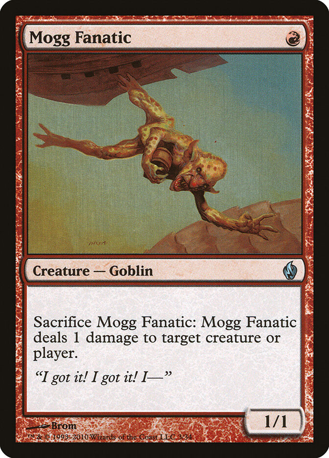 Mogg Fanatic — Premium Deck Series: Fire and Lightning 3/34